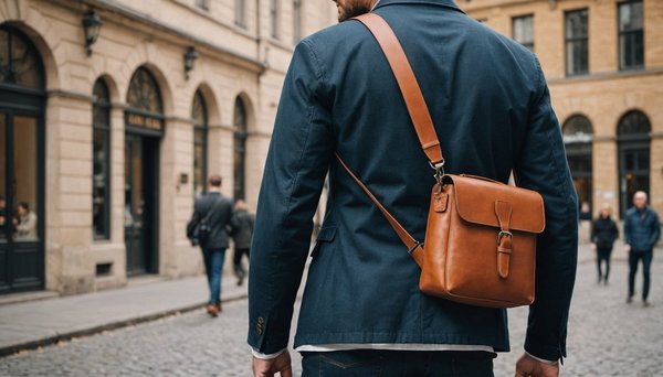 Sac bandoulière homme : guide d'achat et tendances 2024